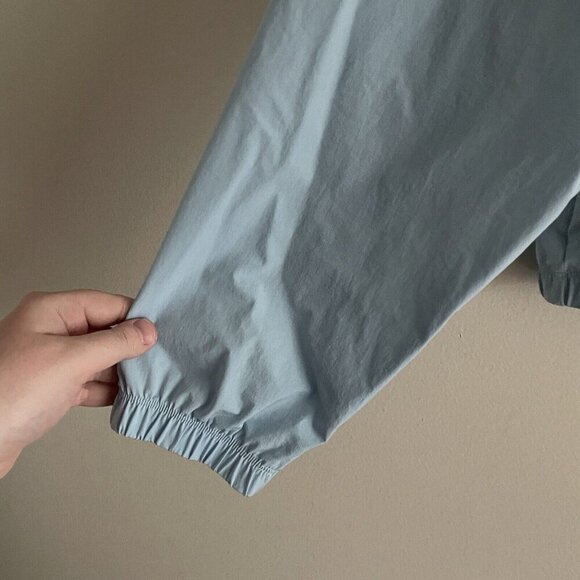 Zyia Active Women L Light Blue Sky Felicity 1/4 Zip Pockets Windbreaker Jacket - Picture 5 of 10